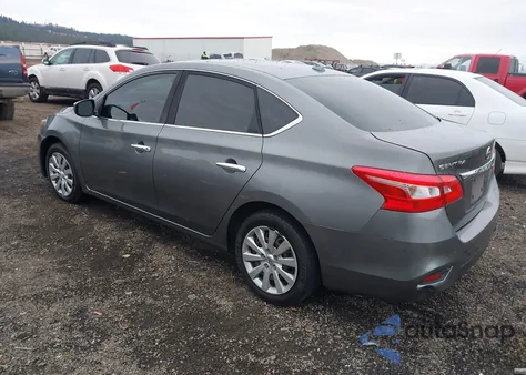 2017 Nissan Sentra Sv из США, поврежденный, VIN 3N1AB7AP5HY308949